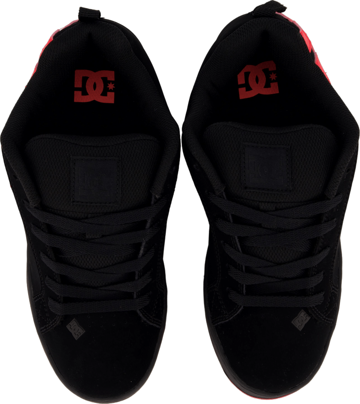 Black dc trainers sales