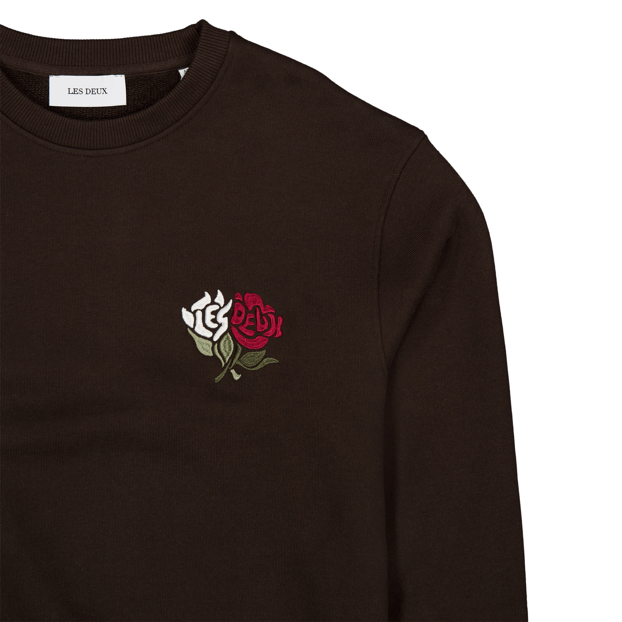 Les Deux Felipe Sweatshirt Coffee - Bild 3