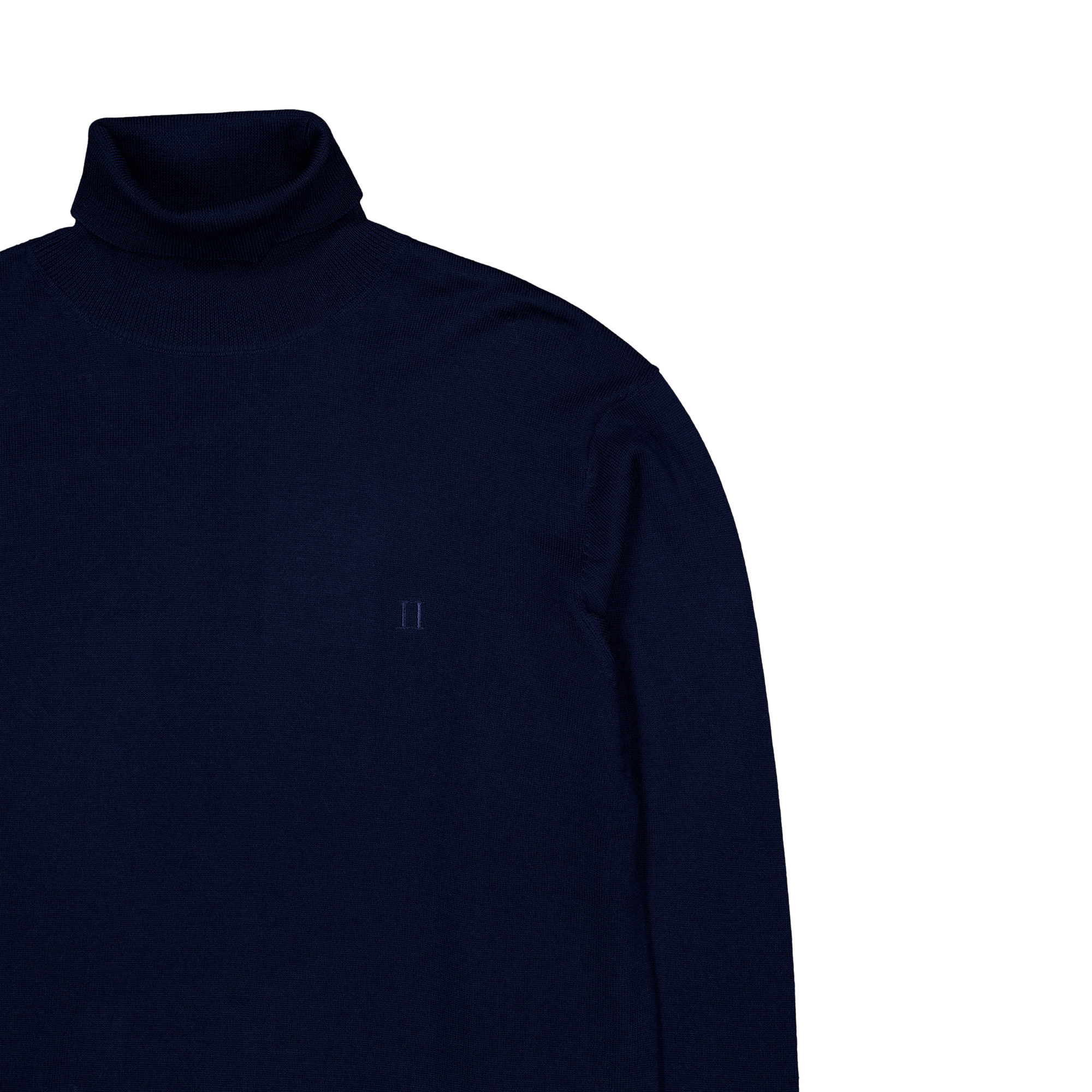 Les Deux son Rollneck Merino Knit Dark - Bild 3