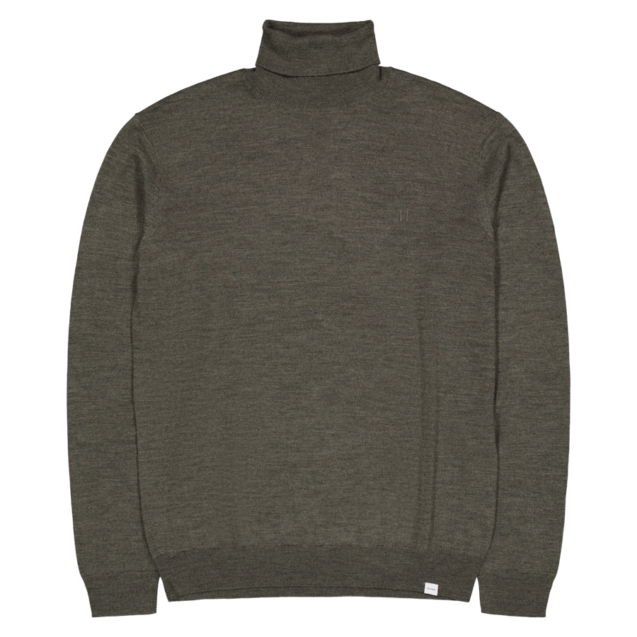 Les Deux son Rollneck Merino Knit Night