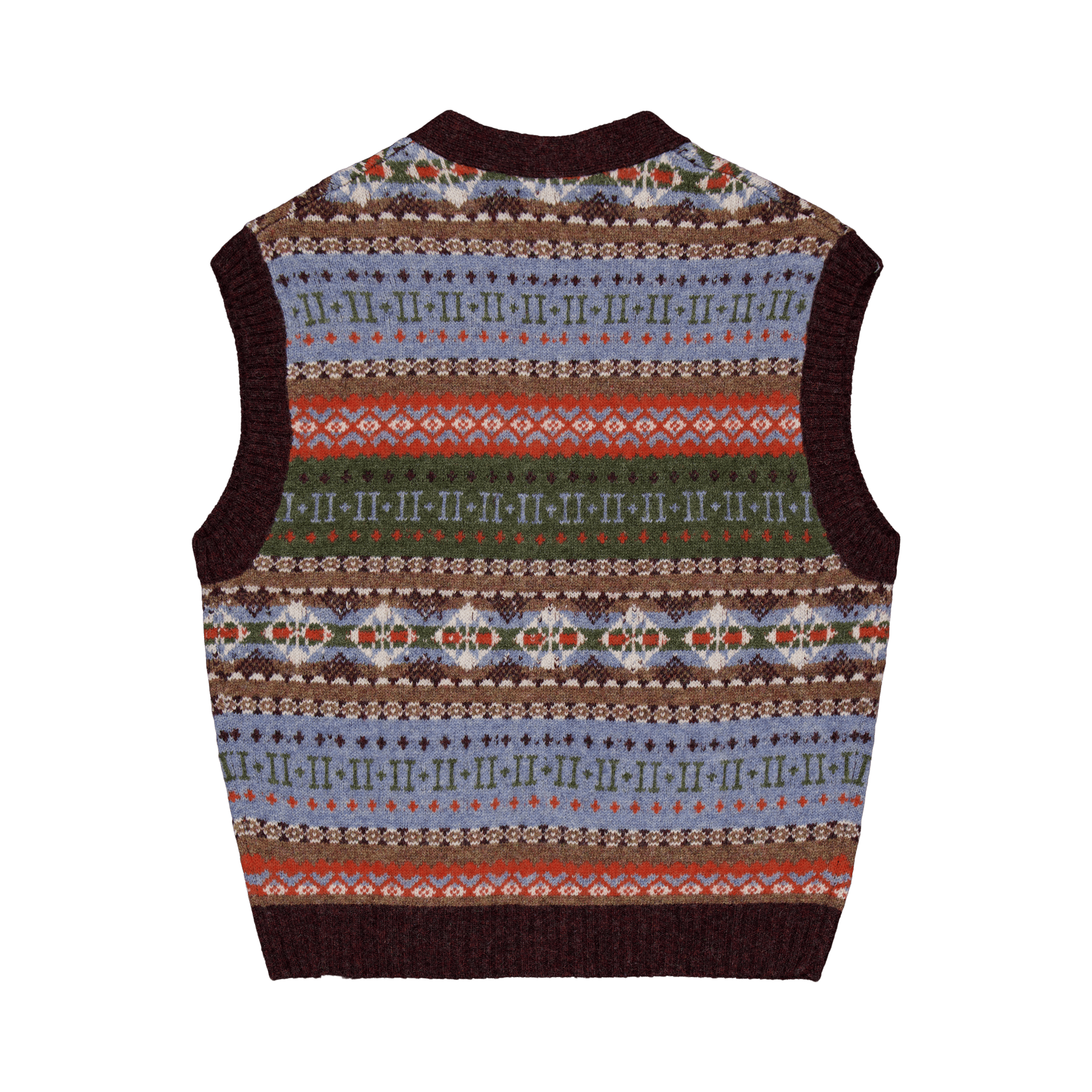 Les Deux Hordur Fair Isle Vest Mountain - Bild 2