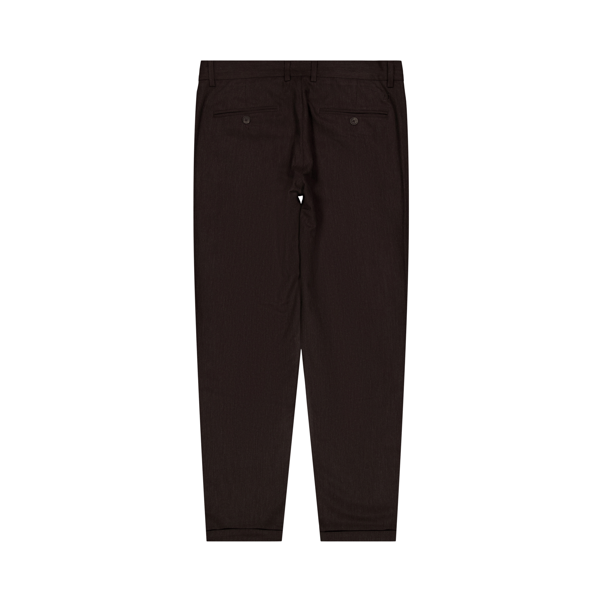 Les Deux Como Wool Mélange Suit Pants Coffee - Bild 2