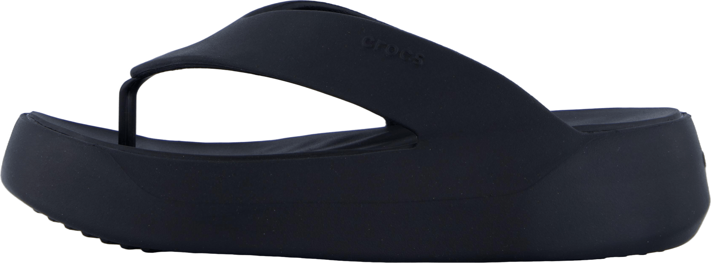 Getaway Platform Flip Blk Black, Female, Skor, Sandaler och Tofflor, Flip flops, Svart, EU 39/40