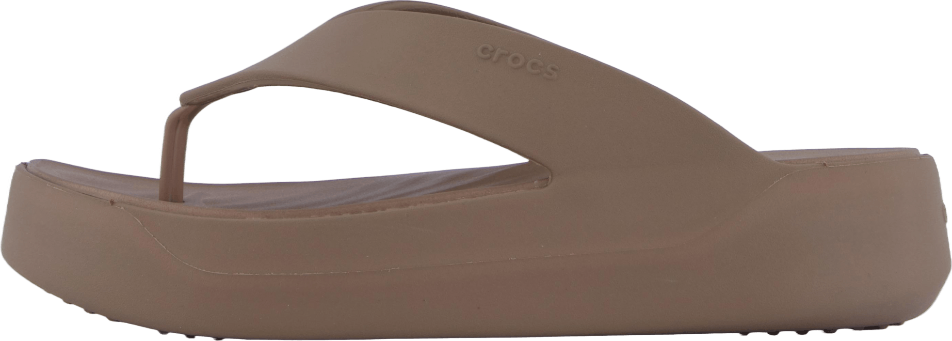 Getaway Platform Flip Lte Latte, Female, Skor, Sandaler och Tofflor, Flip flops, Brun, EU 36/37