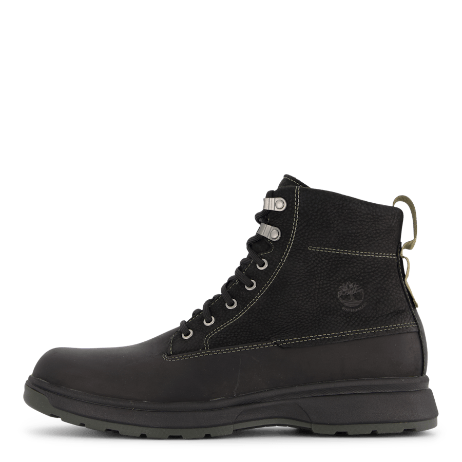 Atwells Ave Mid Lace Up Waterp Jet Black