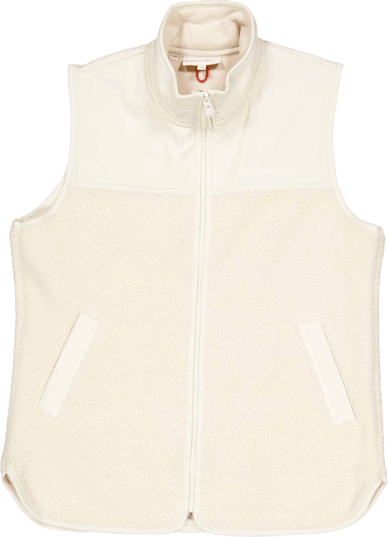 Phoebe Pile Vest Vanilla Ice, Female, Apparels, jackets, White, L