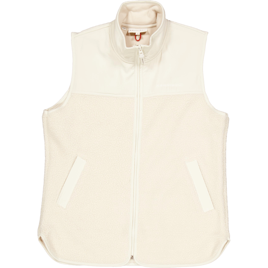 Phoebe Pile Vest Vanilla Ice