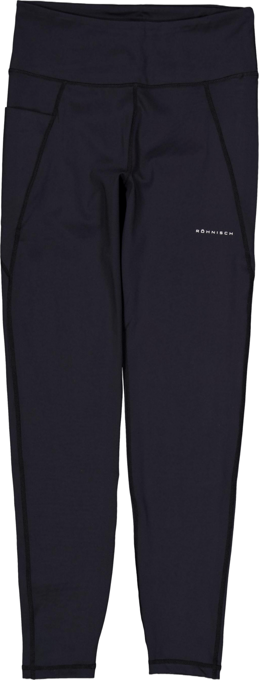 Flattering High Waist Tights Black