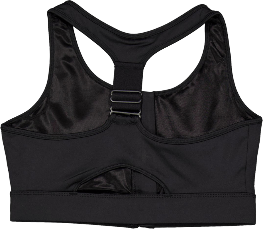 Front Zip Sportsbra Black - Bild 2