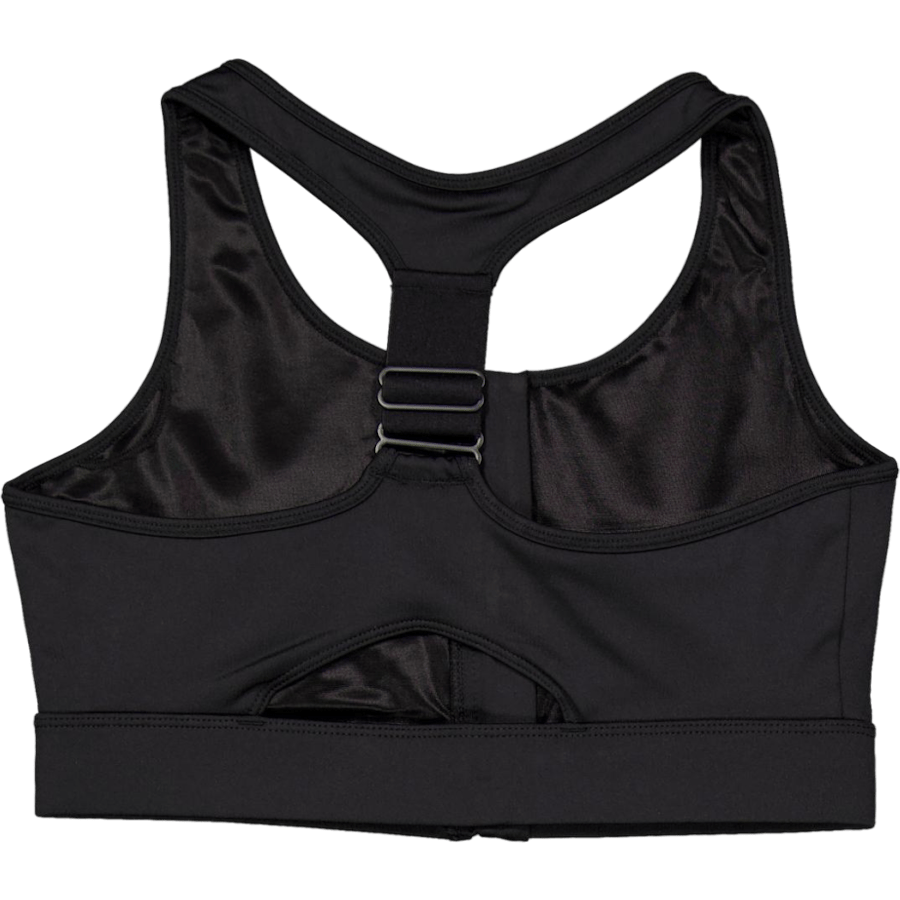 Front Zip Sportsbra Black - Bild 2