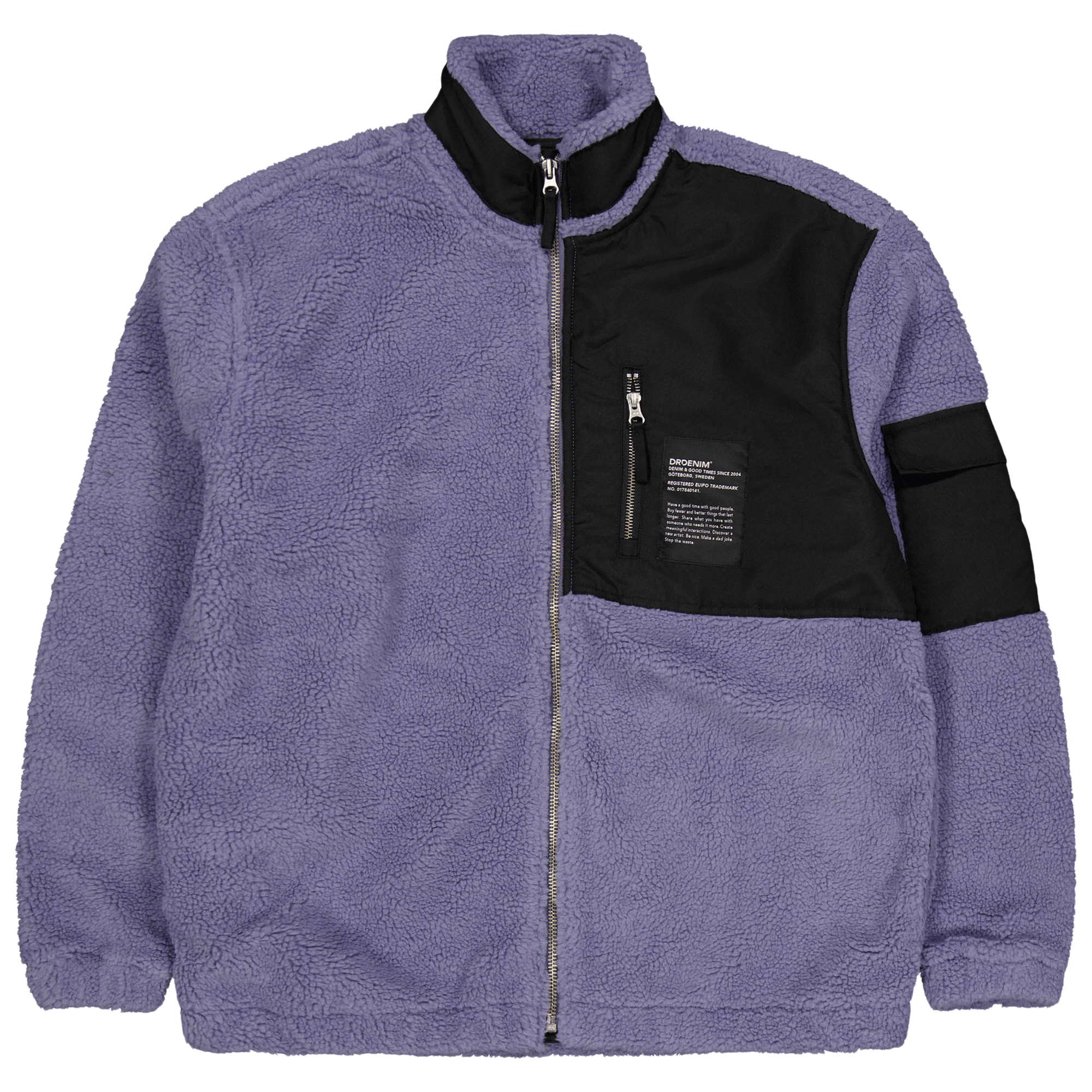 Dr. DenimEthan Pile Jacket An5  Granite