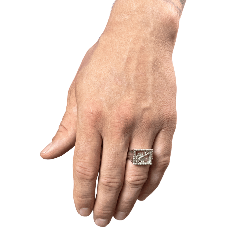 Scorpio Signet Silver 925/zircon - Bild 5