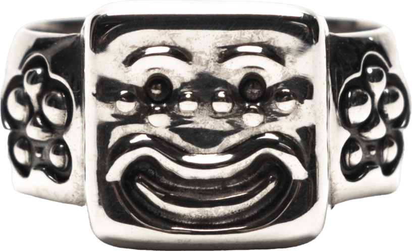 Smiley Signet Silver 925