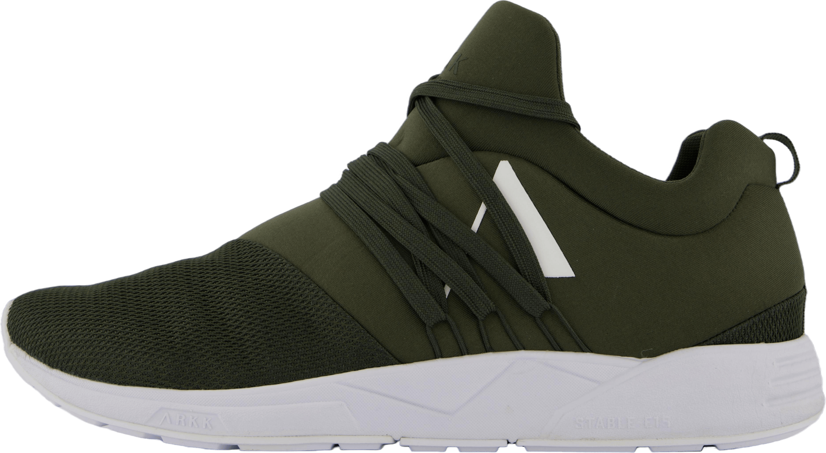 Raven Mesh PET S-E15 Dark Army White – Men