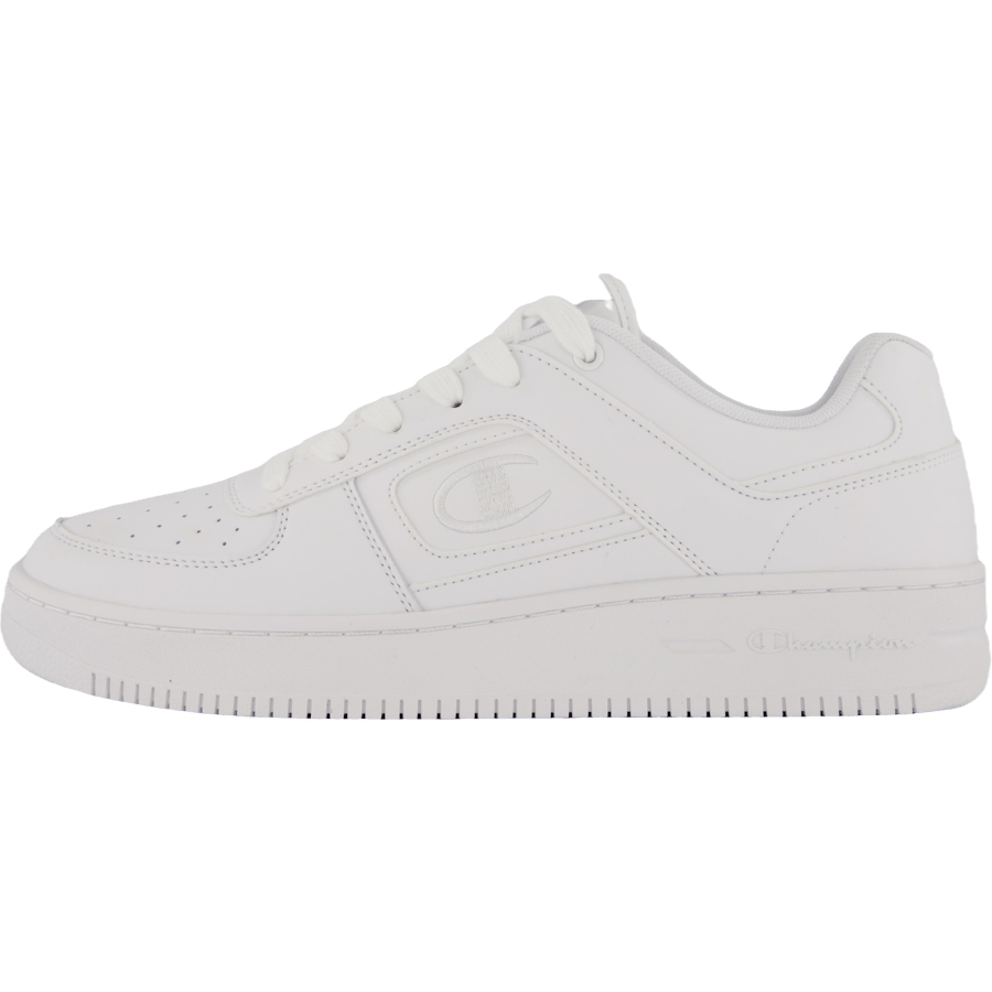 Foul Play Element Low Low Cut Star White