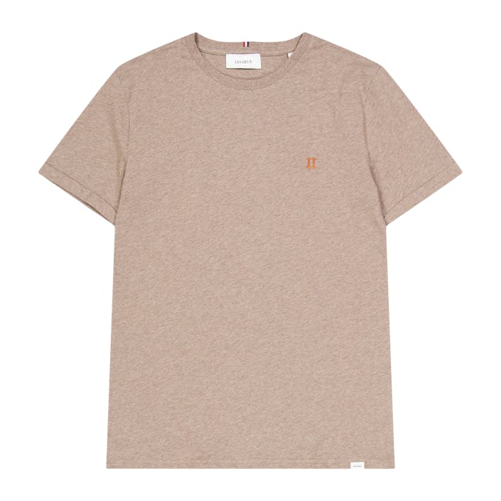Nørregaard T-shirt - Seasonal Walnut, Male, Apparels, Tops, Beige, M