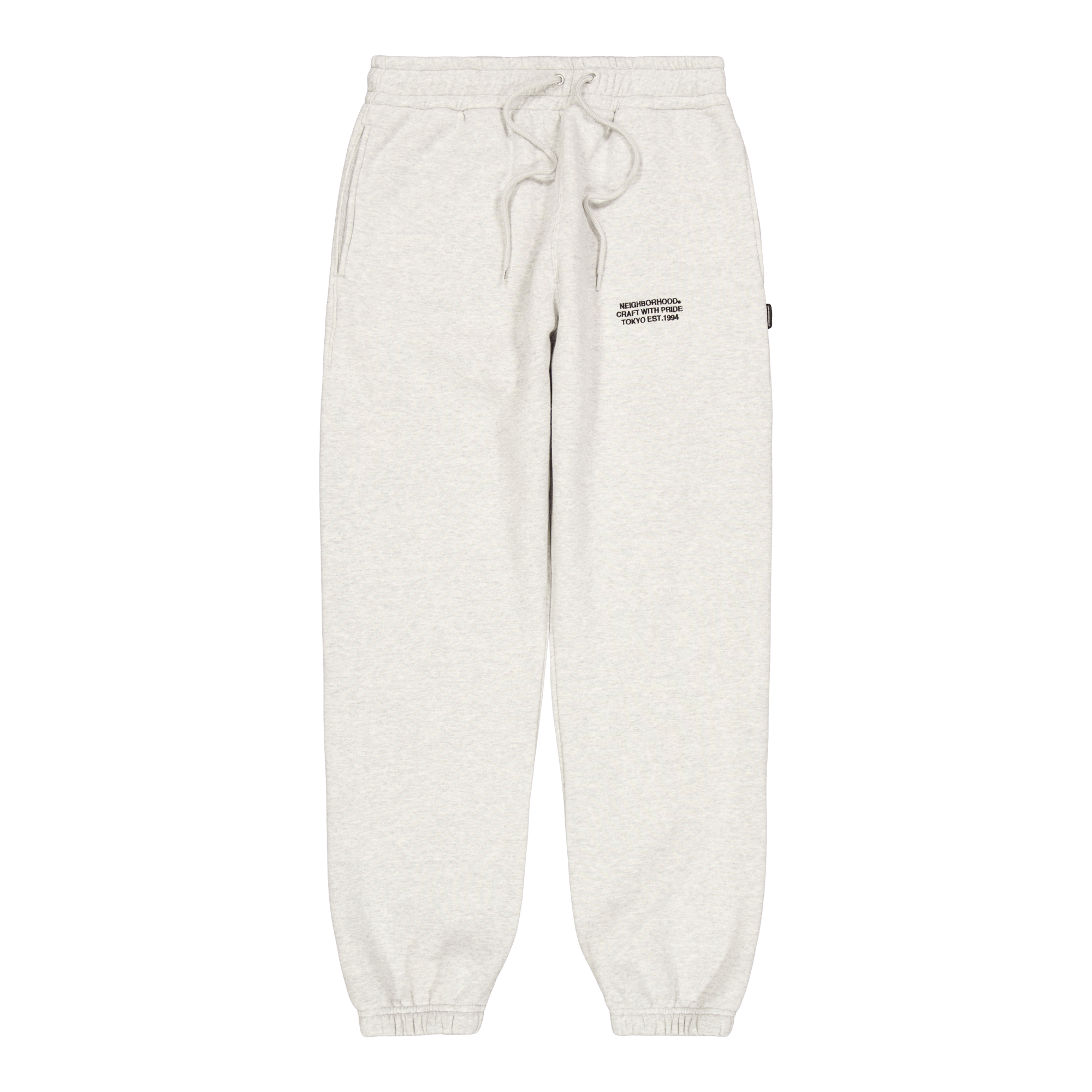 Plain Sweatpants Gray