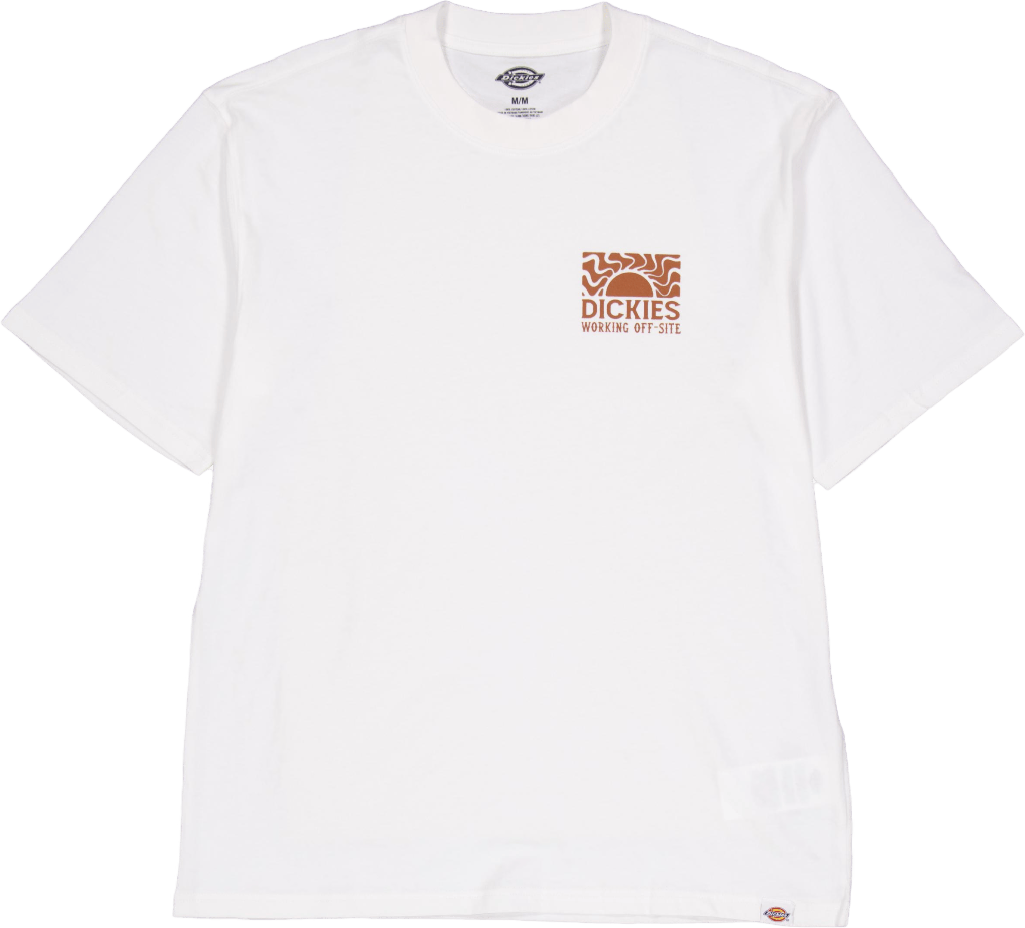 Ss Box Tee New Fill White