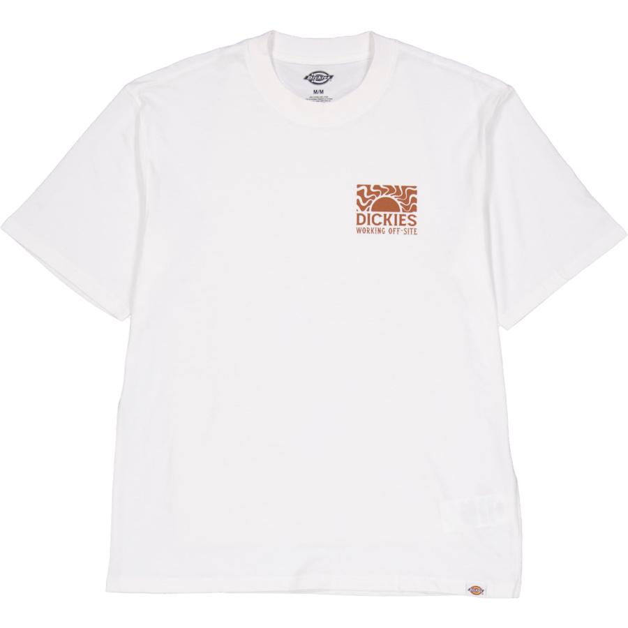 Ss Box Tee New Fill White