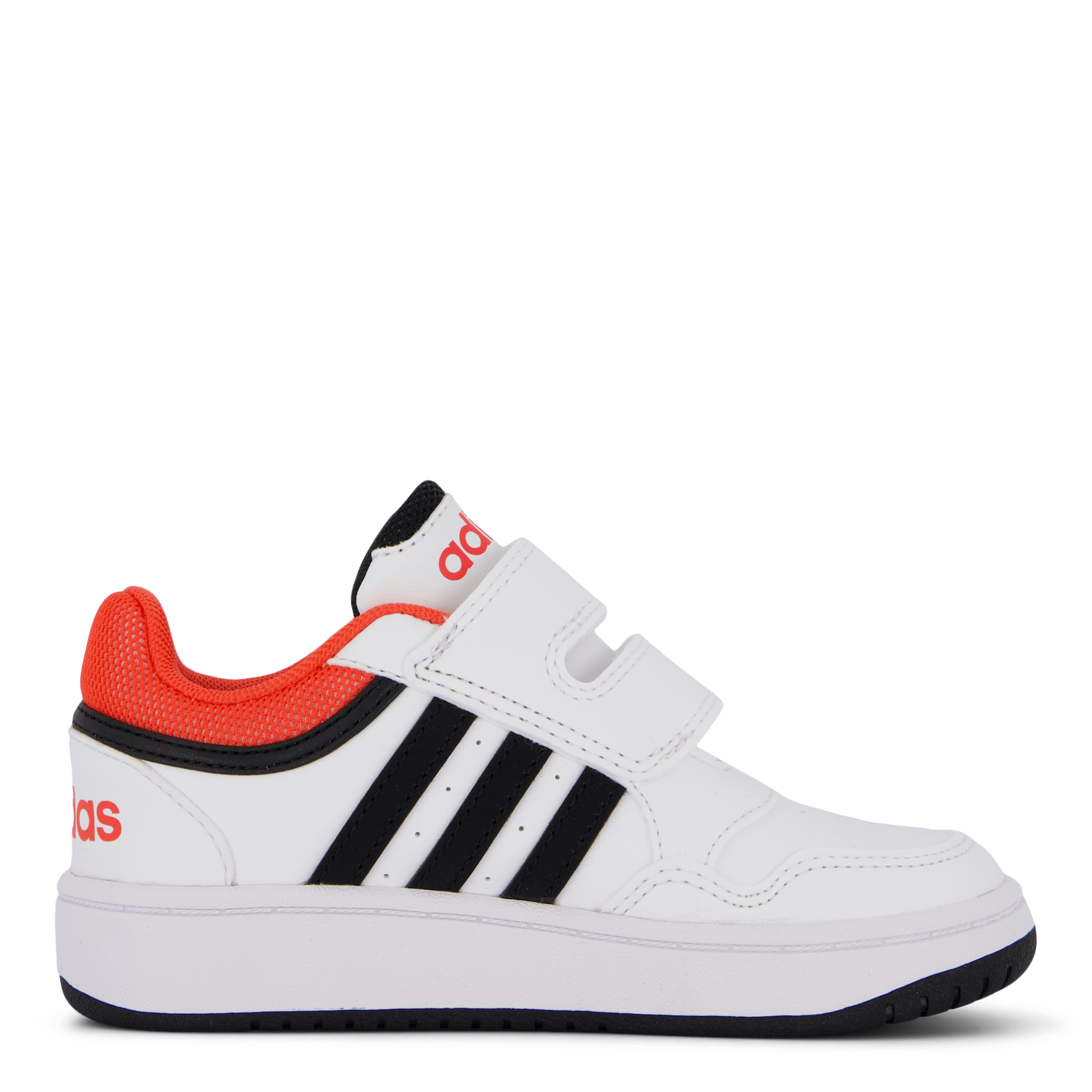 Hoops Shoes Cloud White / Core Black / Bright Red - Bild 3
