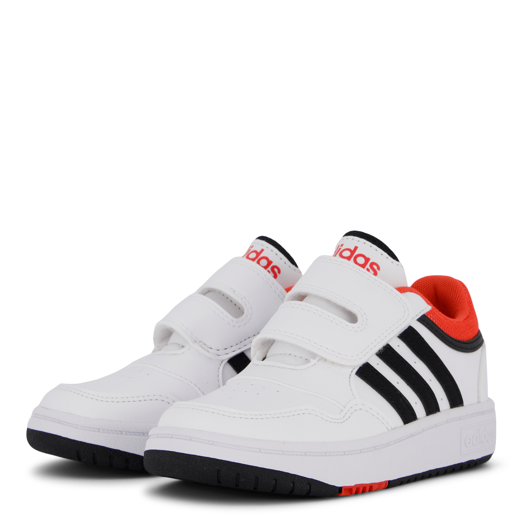 Hoops Shoes Cloud White / Core Black / Bright Red - Bild 5