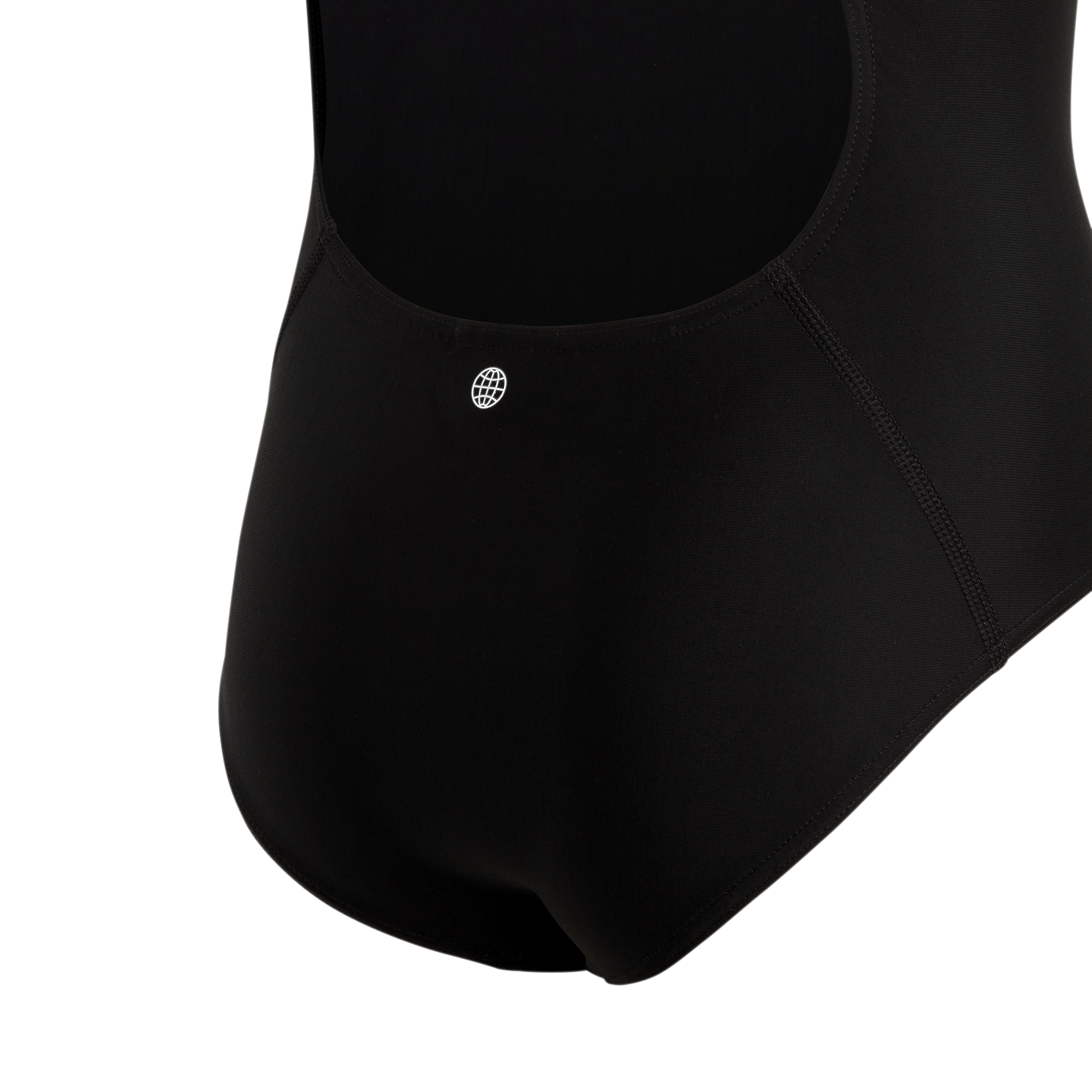 Solid Small Logo Swimsuit Black / White - Bild 5