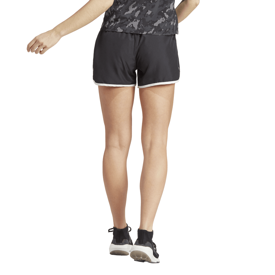 Marathon 20 Running Shorts Black / White - Bild 2