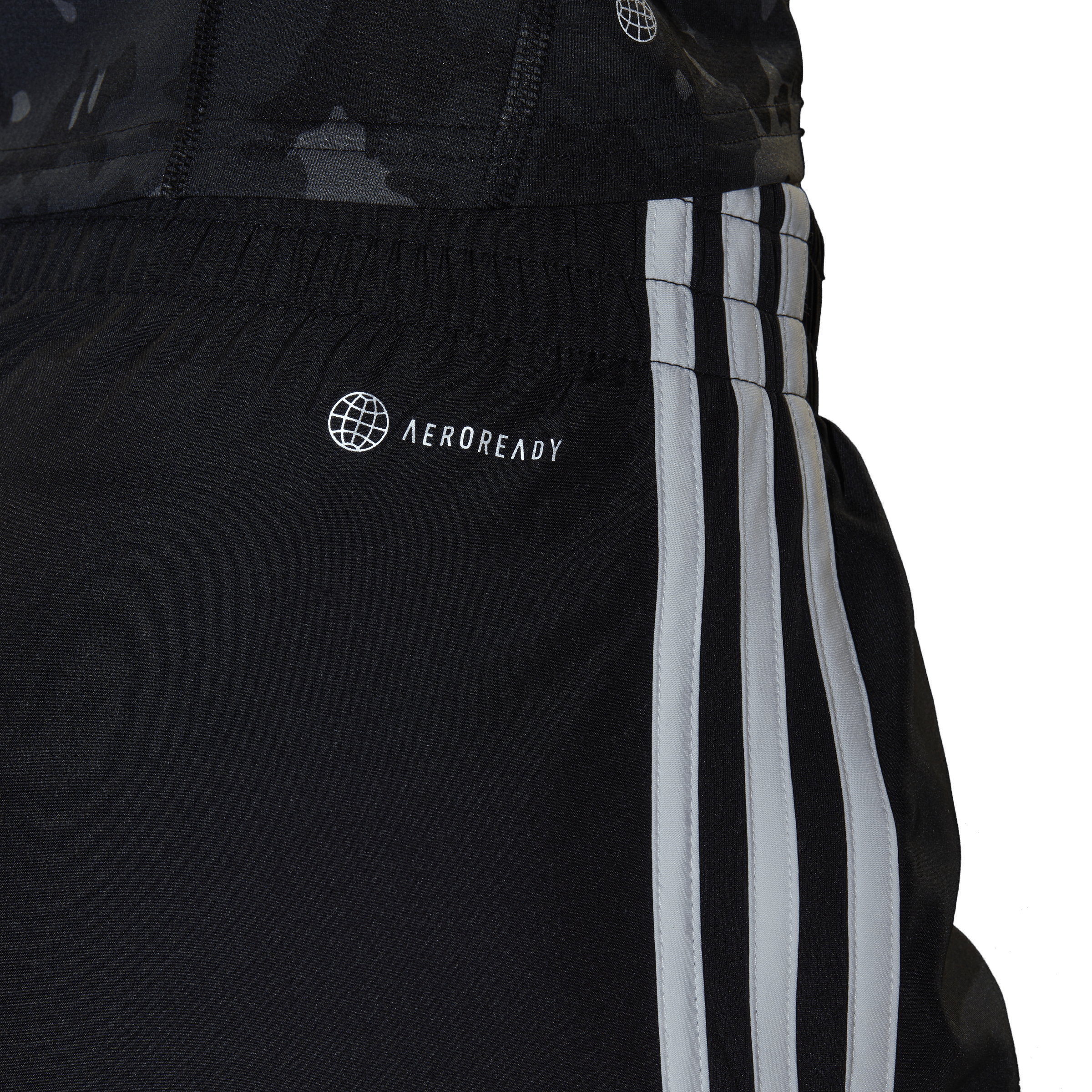 Marathon 20 Running Shorts Black / White - Bild 4