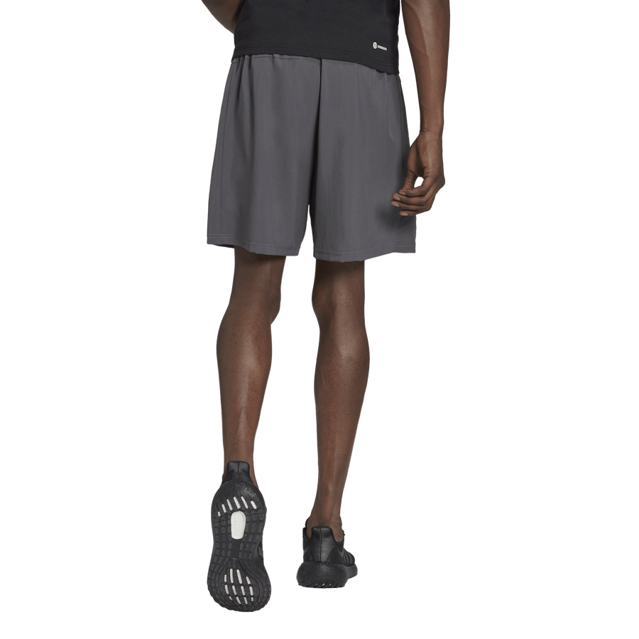 Train Essentials Woven Training Shorts Grey Five / Black - Bild 2