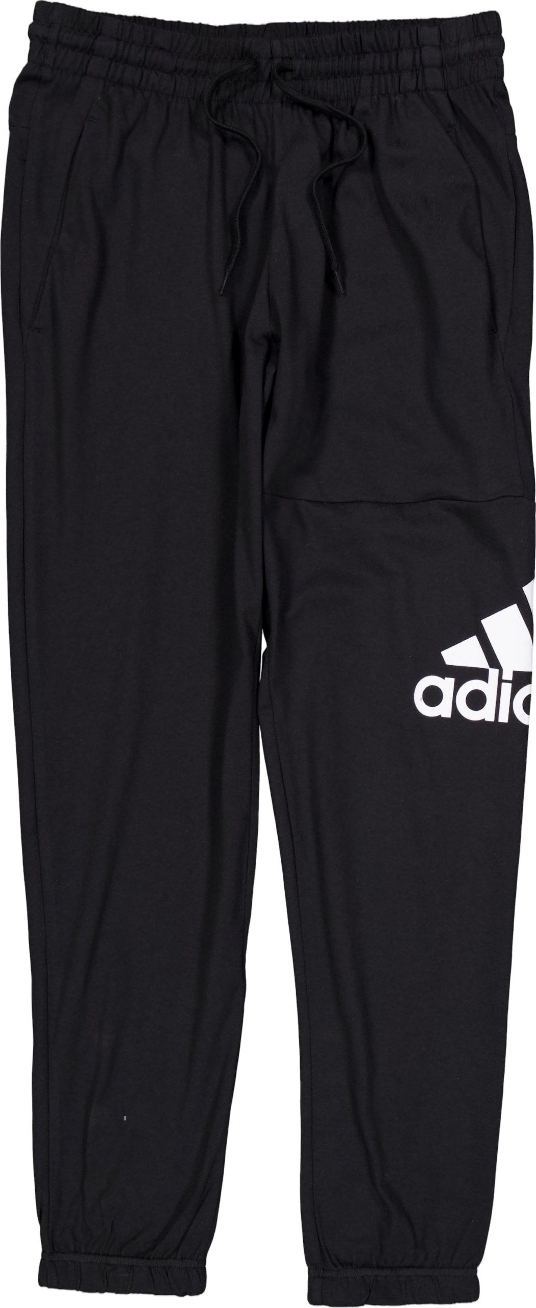 Essentials Single Jersey Tapered Badge of Sport Joggers Black