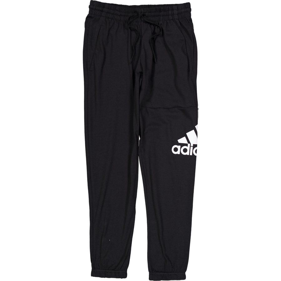 Essentials Single Jersey Tapered Badge of Sport Joggers Black