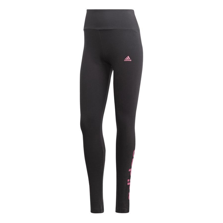 ESSENTIALS HIGH-WAISTED LOGO LEGGINGS Black