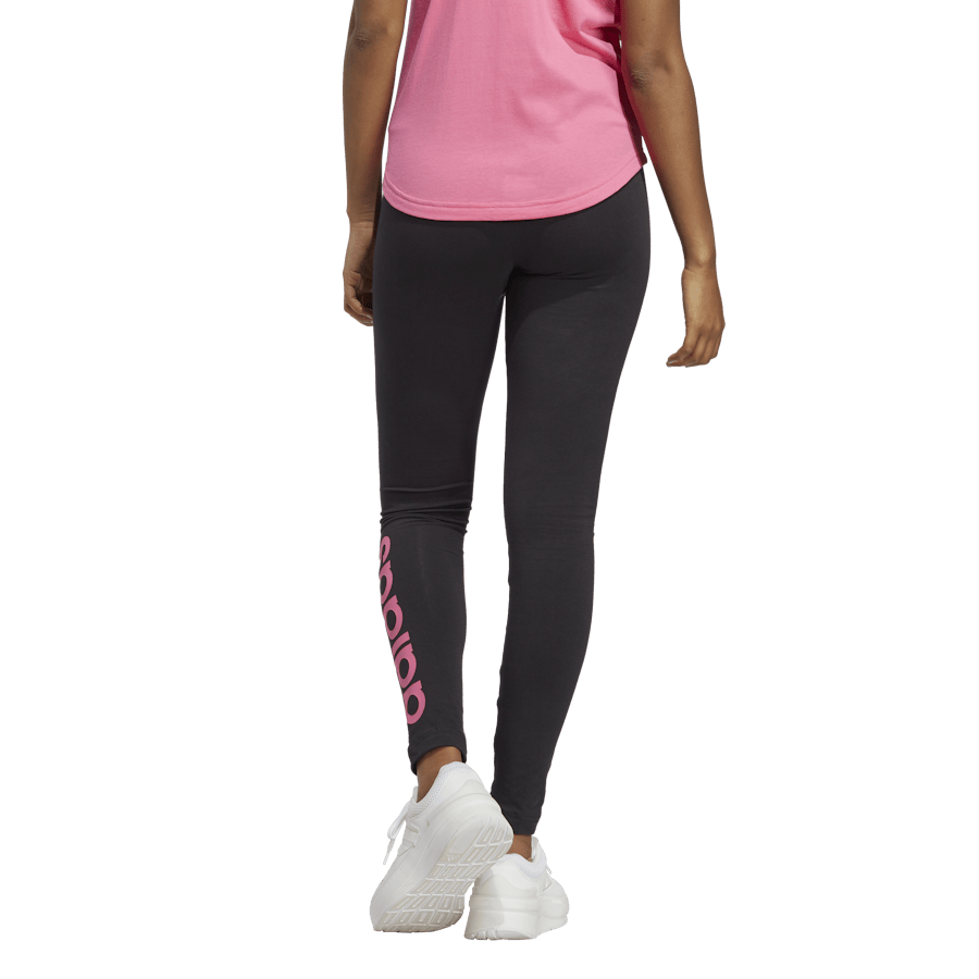 ESSENTIALS HIGH-WAISTED LOGO LEGGINGS Black - Bild 2