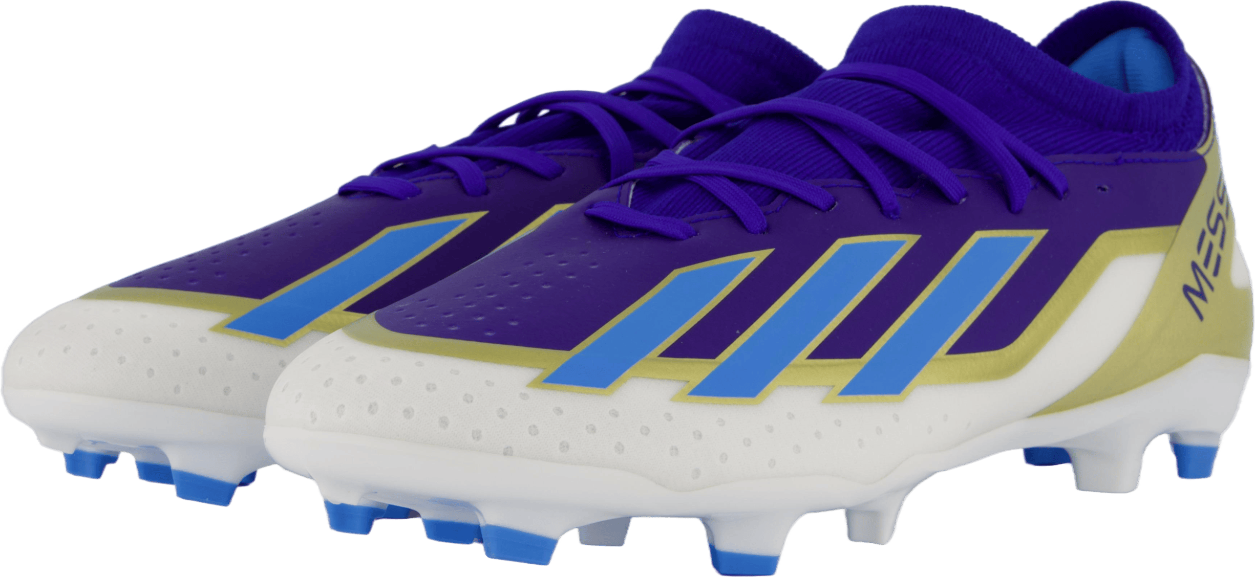 X Crazyfast Messi League Firm Ground Boots Lucid Blue / Blue Burst / Cloud White - Bild 2