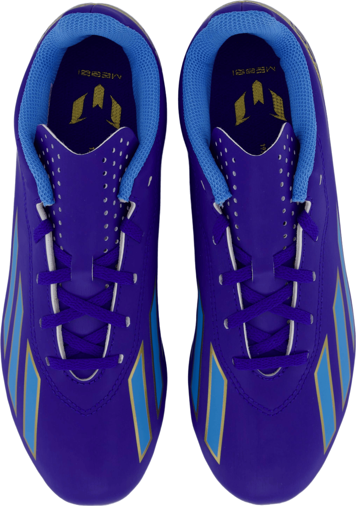 X Crazyfast Messi Club Flexible Ground Boots Blue - Bild 6