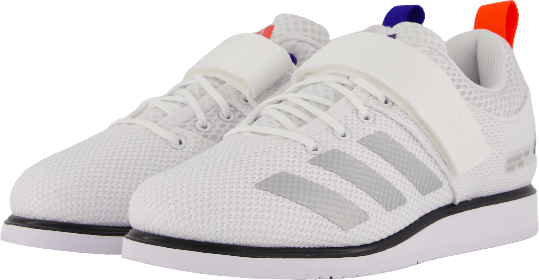 Powerlift 5 Weightlifting Shoes Cloud White / Silver Metallic / Core Black - Bild 2