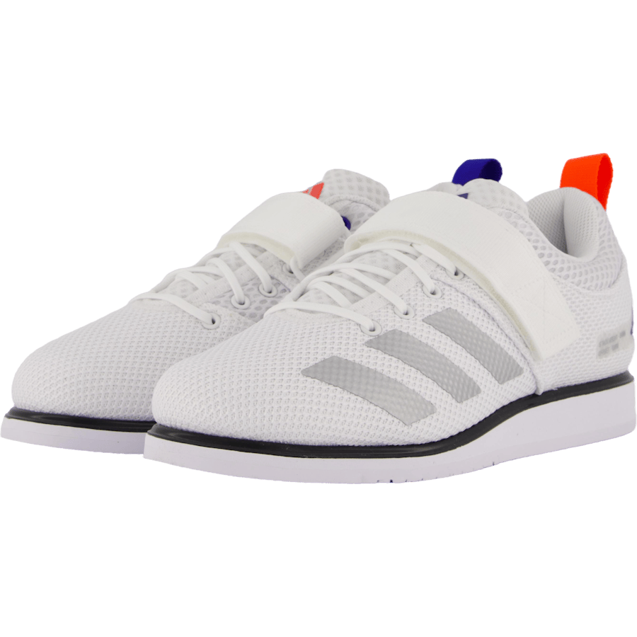 Powerlift 5 Weightlifting Shoes Cloud White / Silver Metallic / Core Black - Bild 2