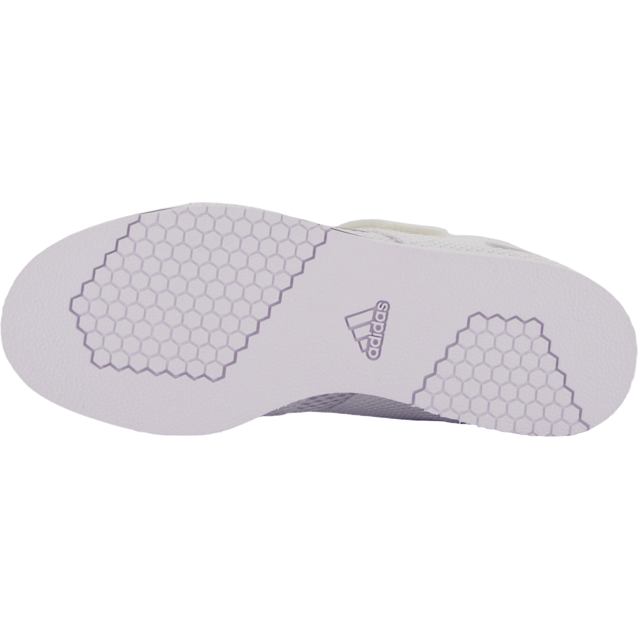 Powerlift 5 Weightlifting Shoes Cloud White / Silver Metallic / Core Black - Bild 4
