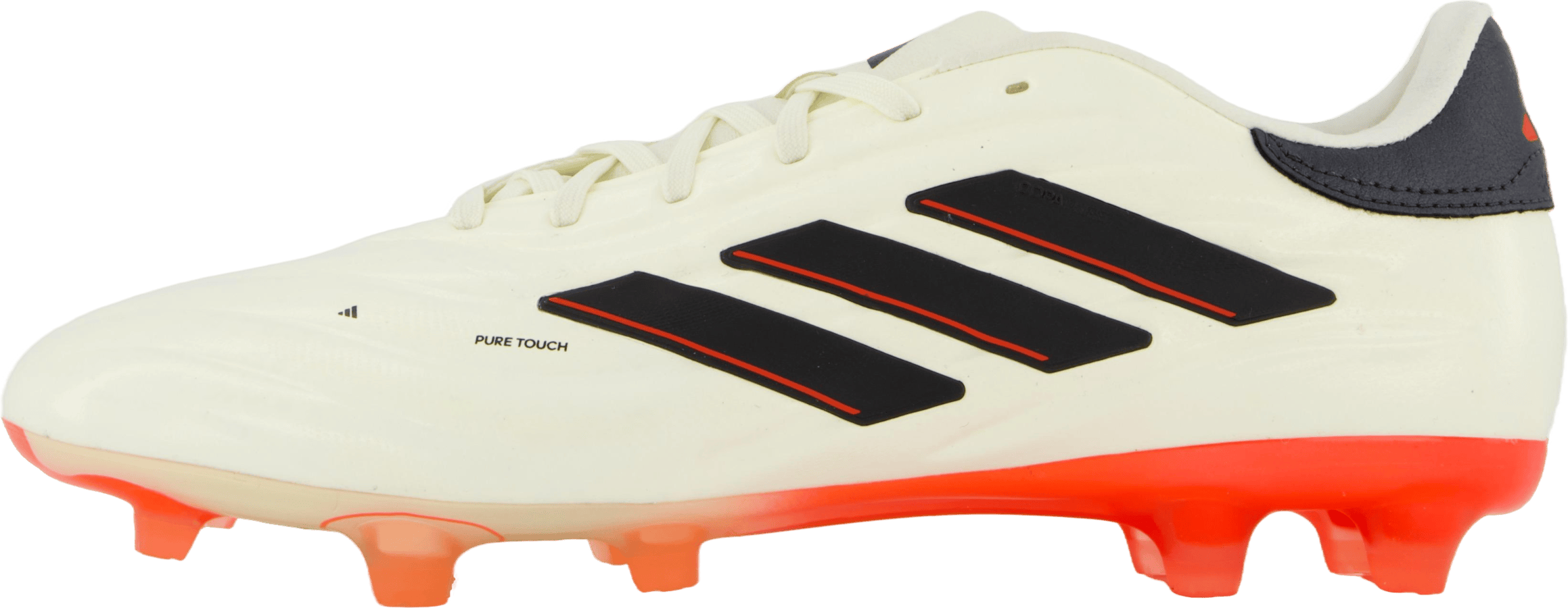 Copa Pure II Pro Firm Ground Boots Ivory / Core Black / Solar Red, Unisex, Topánky, Futbalové topánky, Futbal, Biely, EU 38