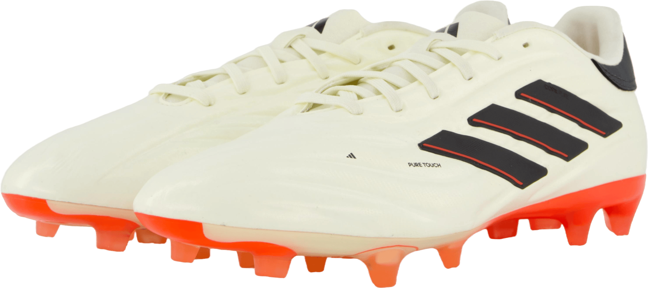 Copa Pure II Pro Firm Ground Boots Ivory / Core Black / Solar Red - Bild 2