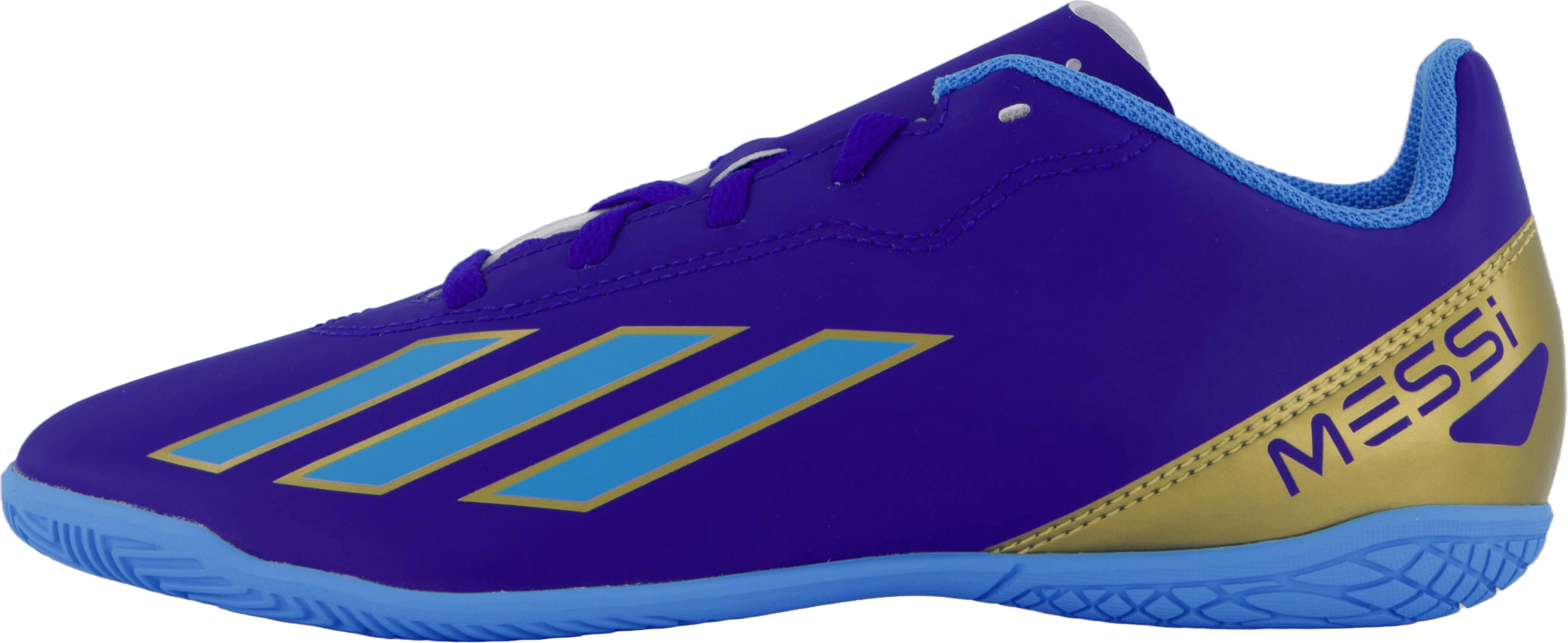 X Crazyfast Messi Club Indoor Boots Blue, Unisex, Zapatos, Zapatos de fútbol, Fútbol, Azul, EU 38