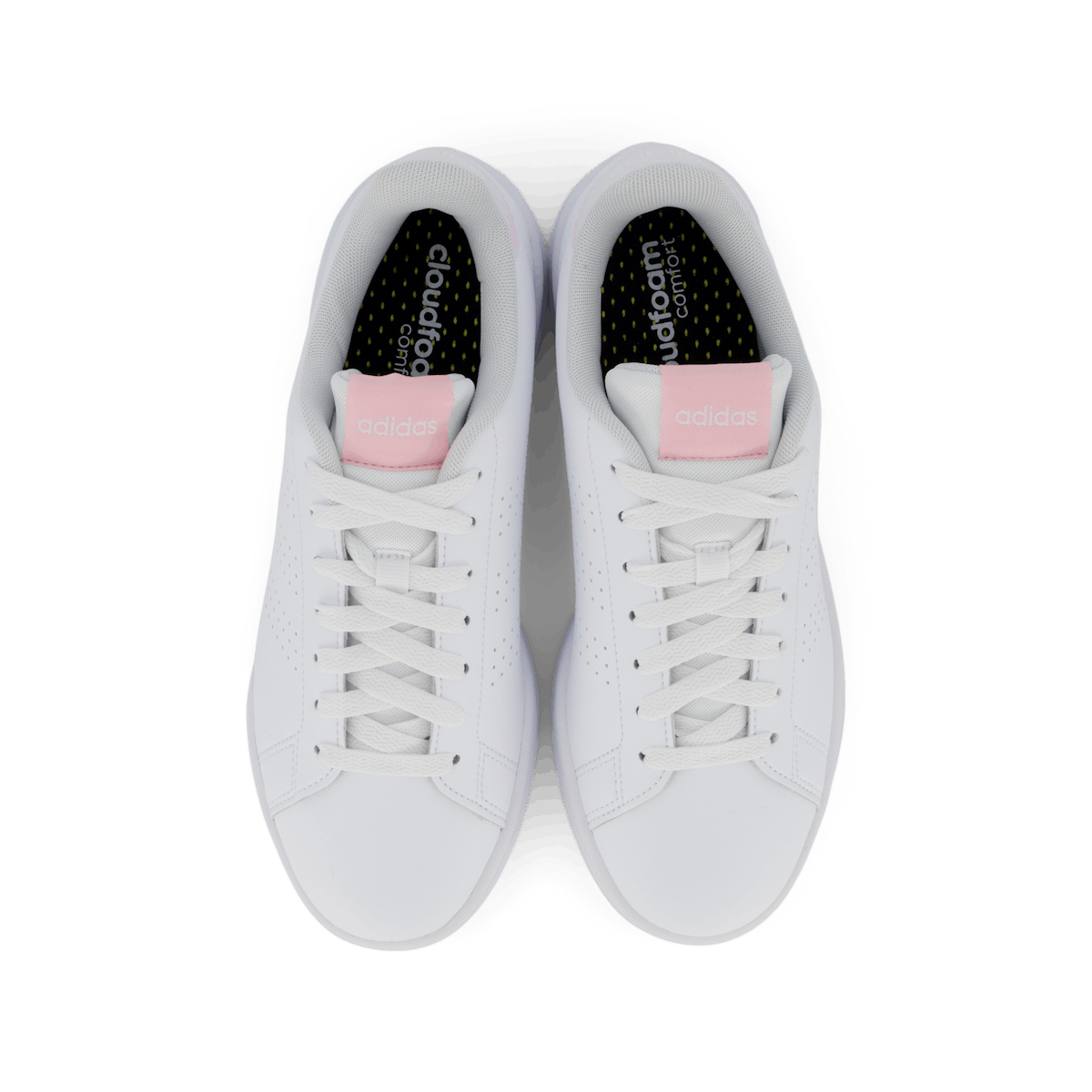 Advantage Shoes Cloud White / Cloud White / Clear Pink