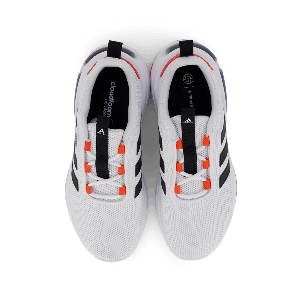 Racer TR23 Shoes Kids Cloud White / Core Black / Bright Red