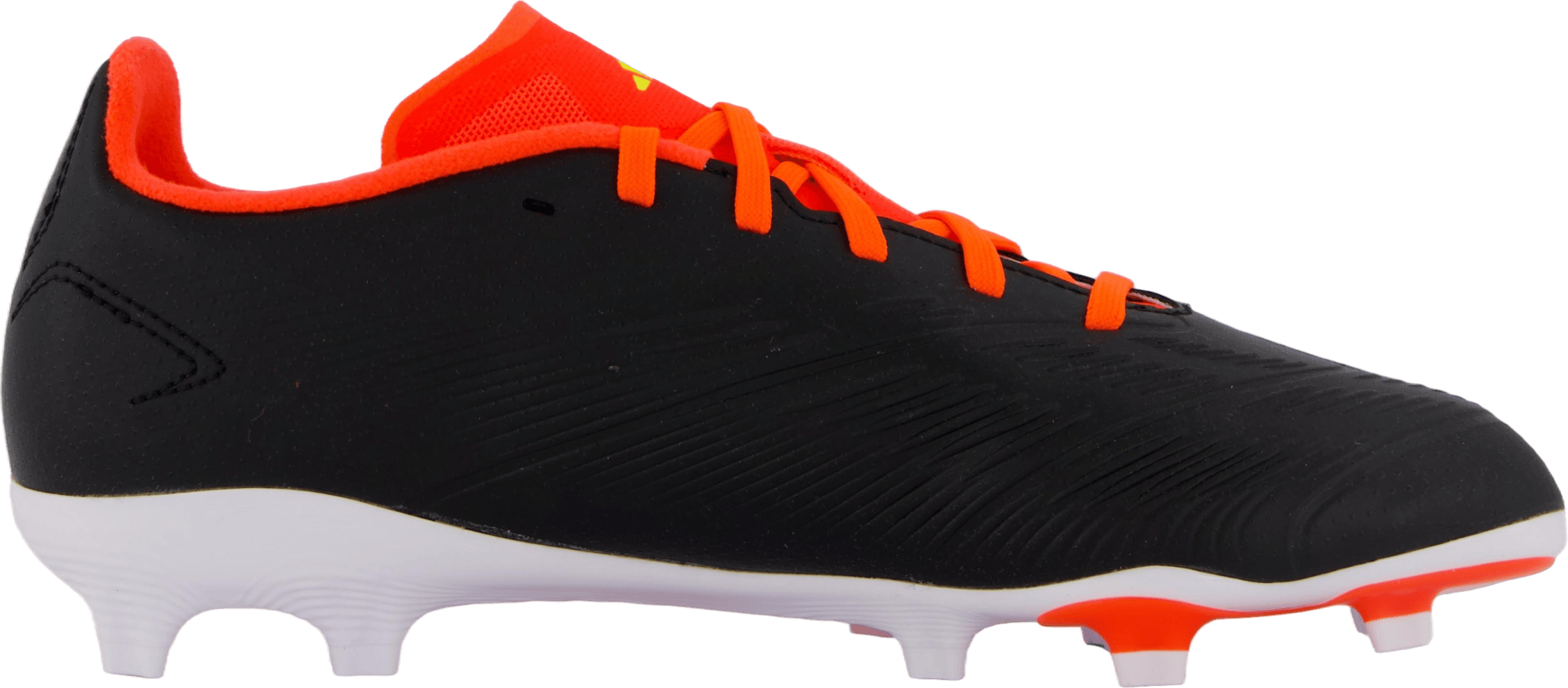 Predator League Firm Ground Football Boots Core Black / Cloud White / Solar Red - Bild 3
