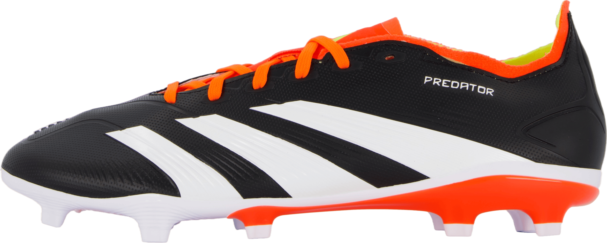 Predator League Firm Ground Football Boots Core Black / Cloud White / Solar Red