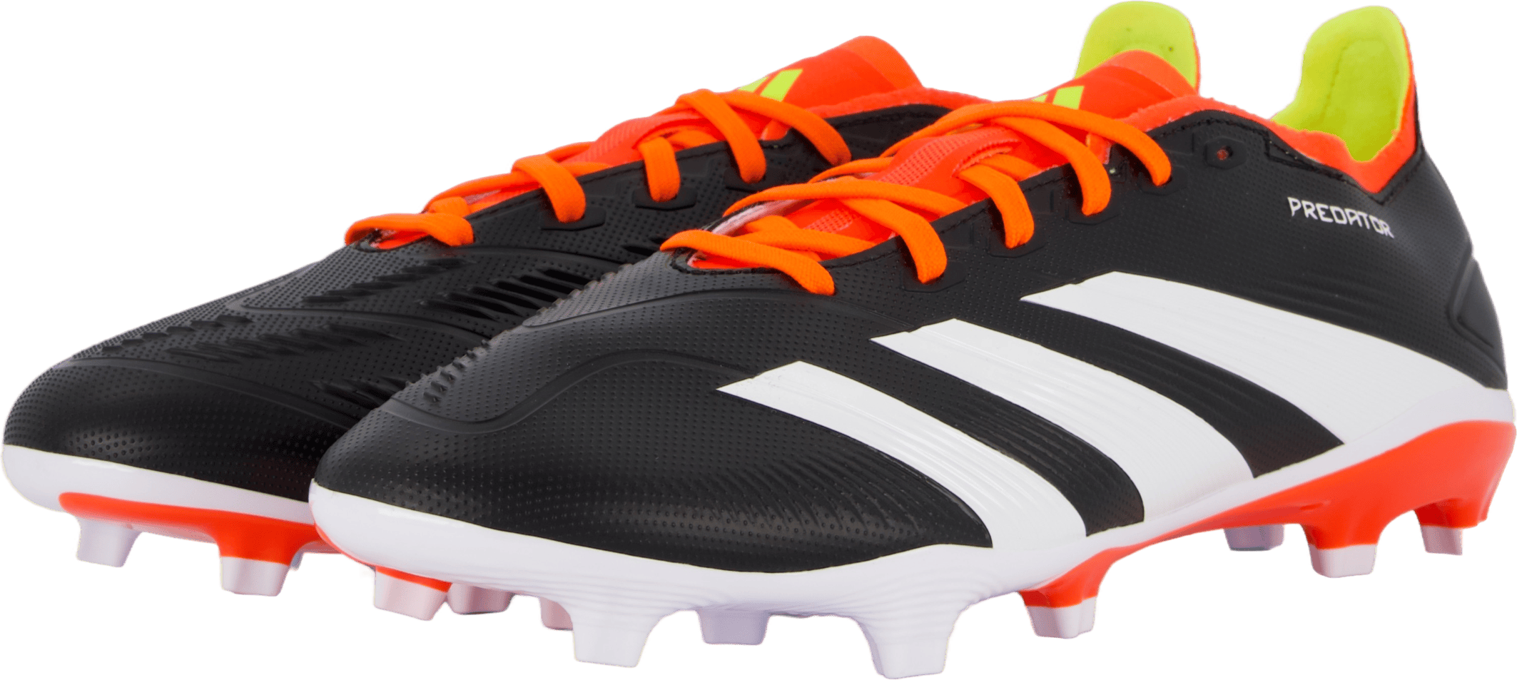 Predator League Firm Ground Football Boots Core Black / Cloud White / Solar Red - Bild 2