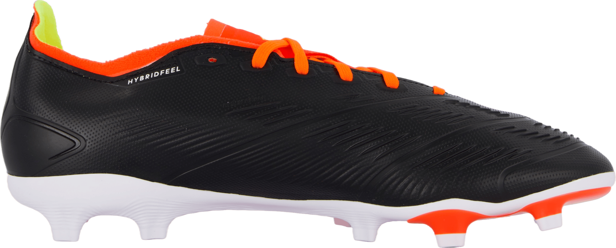 Predator League Firm Ground Football Boots Core Black / Cloud White / Solar Red - Bild 3