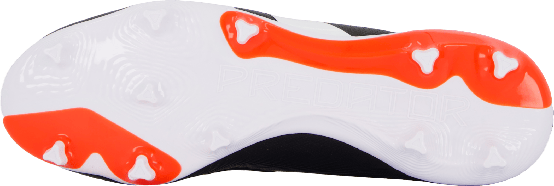 Predator League Firm Ground Football Boots Core Black / Cloud White / Solar Red - Bild 4