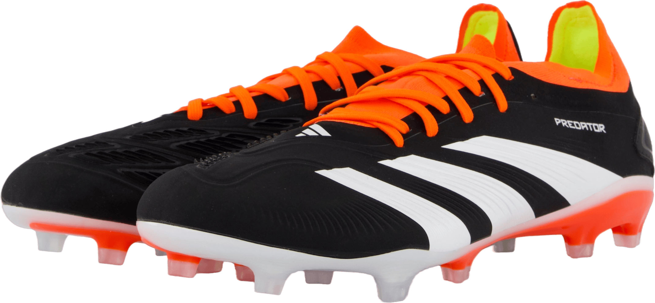 Predator 24 Pro Firm Ground Boots Core Black / Cloud White / Solar Red - Bild 2