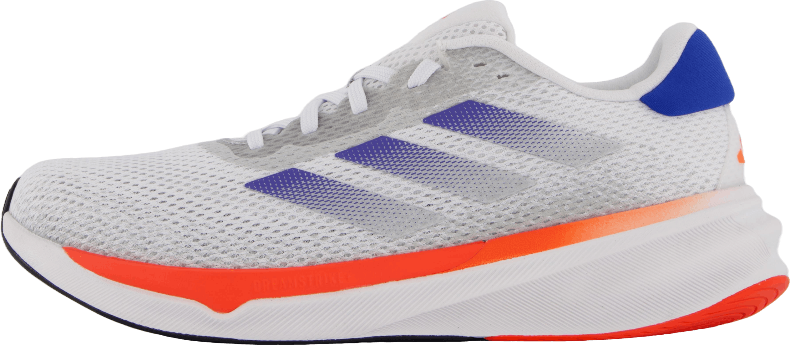 Supernova Stride Shoes Cloud White / Royal Blue / Solar Red, Male, Kengät, juoksukengät, urheilukengät, Juoksu, Monivärinen, EU 40 2/3